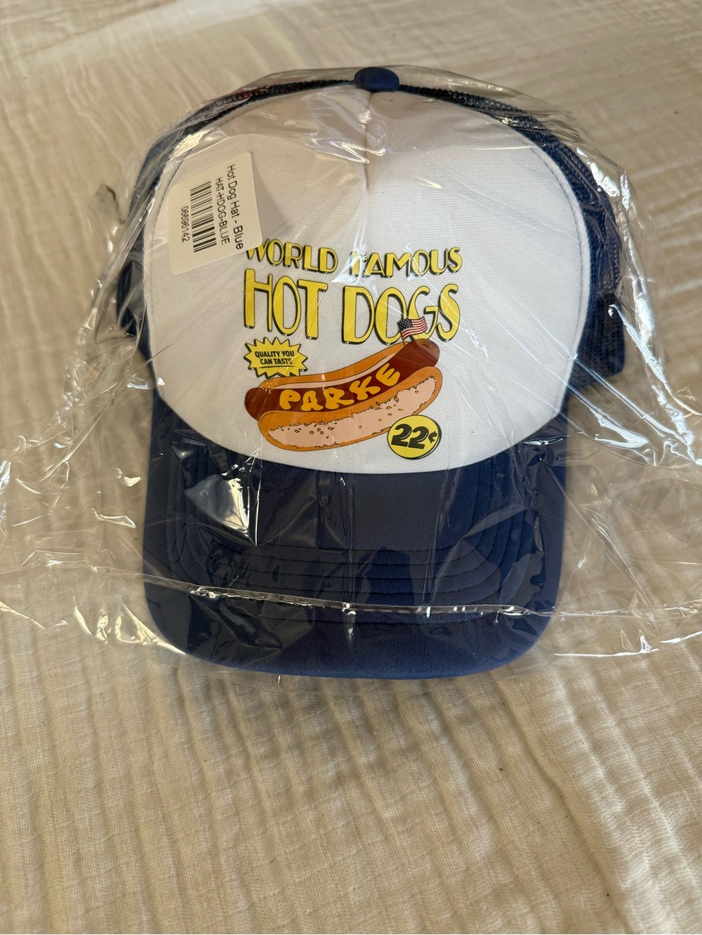 NWT PARKE Hot Dog Hat